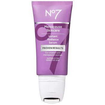 No7 Menopause Skincare Instant Radiance Serum