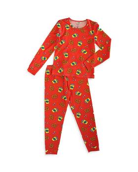 商品Lovey&Grink | Girls' Heart Pop Corn Pajama Set - Baby, Little Kid, Big Kid,商家Bloomingdale's,价格¥301图片