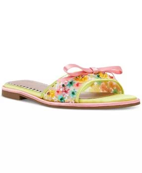 Betsey Johnson | Women's Teasee Floral Slide Sandals,商家Macy's,价格¥395