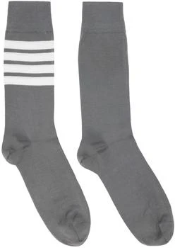 推荐Gray 4-Bar Socks商品