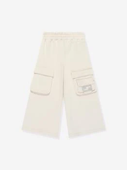 Fendi | Fendi Girls Baguette Pocket Trousers in Beige,商家Childsplay Clothing,价格¥2171