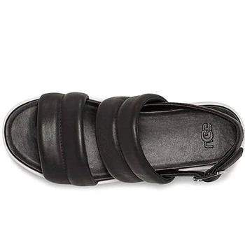 推荐Women's Zayne Slingback Sandal In Black Leather商品