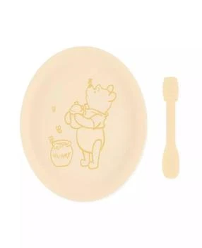 Bumkins | Silicone Disney Winnie the Pooh Plate + Spoon Set,商家Macy's,价格¥147