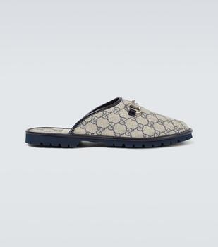 商品Gucci | GG canvas slippers,商家MyTheresa,价格¥4069图片