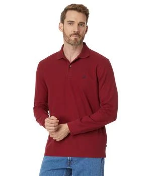 Nautica | Sustainably Crafted Classic Fit Long Sleeve Deck Polo 4.9折