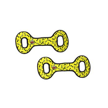 商品Tuffy | No Stuff Ultimate Tug-O-War Yellow Bone, 2-Pack Dog Toys,商家Macy's,价格¥287图片