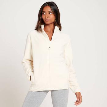 product MP Women's Essential Fleece Zip Through Jacket - Ecru image
