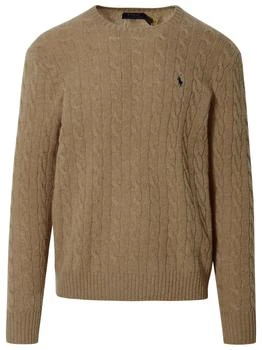 推荐Polo Ralph Lauren Logo Embroidered Knitted Jumper商品