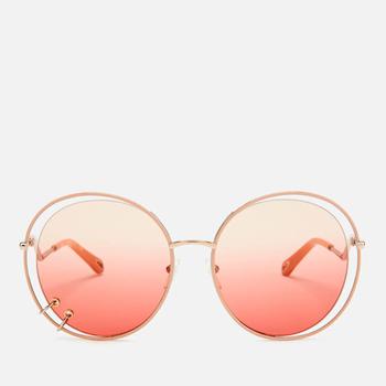 推荐Chloé Women's Wendy Round Frame Sunglasses商品