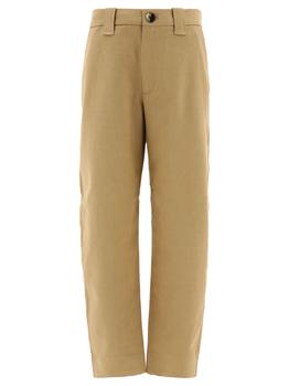 推荐Ganni Women's  Beige Other Materials Pants商品