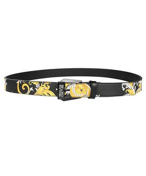 范思哲腰带正品, Versace | Versace Jeans Couture D8YZAF03 71639 LOGO BAROQUE PRINT Belt商品图片 