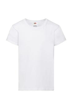 推荐Fruit Of The Loom Big Girls Childrens Valueweight Short Sleeve T-Shirt (White)商品