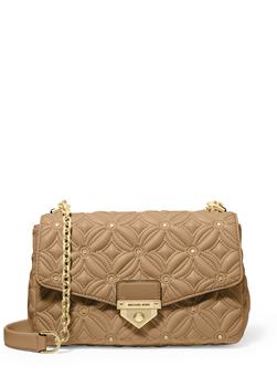 michael kors soho, Michael Kors | Soho large studded quilted faux leather shoulder bag商品图片 