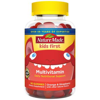 商品Kids First Multivitamin Gummies Orange, Cherry & Mixed Berry图片