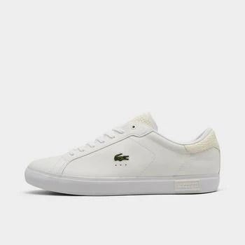 推荐Men's Lacoste Powercourt Leather Casual Shoes商品