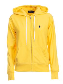 拉夫劳伦毛衣图片, Ralph Lauren | Polo Ralph Lauren Logo Embroidered Zipped Hoodie商品图片 8.1折