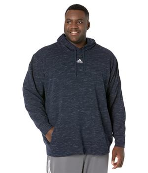 阿迪达斯卫衣, Adidas | Big & Tall Essentials Mélange Hoodie商品图片 
