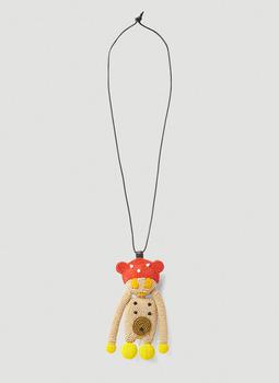 推荐Alien Bear Jewel Necklace in Beige商品