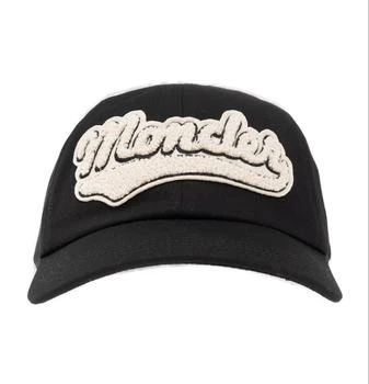 Moncler | Moncler Logo Flocked Baseball Cap 8.6折