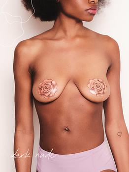 商品Reusable Nipple Covers Dark Nude (Brown) ULTRA图片