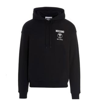 时尚莫斯奇诺卫衣男装, Moschino | Cotton Question Mark Logo Print Hoodie商品图片 5.5折