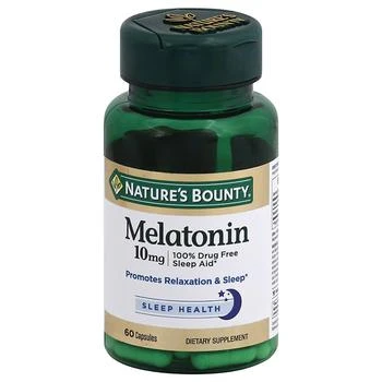 Nature's Bounty | Maximum Strength Melatonin 10 mg Capsules,商家Walgreens,价格¥148