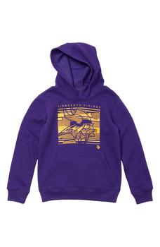 推荐Scatter Minnesota Vikings Print Pullover Hoodie商品