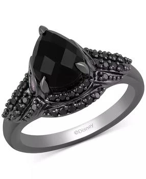 Disney Enchanted Vault | Multi-Stone Maleficent Ring in Black Rhodium-Plated Sterling Silver,商家Macy's,价格¥5989