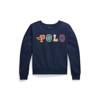 Ralph Lauren | Logo Fleece Sweatshirt (Big Kids),商家Zappos,价格¥220