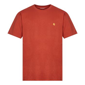 推荐Carhartt WIP Chase T-Shirt - Pheonix Red商品