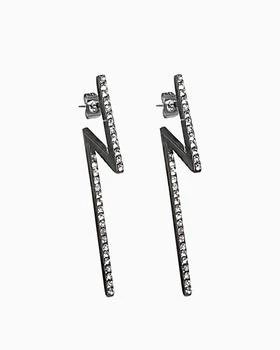 FEDERICA TOSI | Flash Earrings Black Diamond,商家Italist,价格¥727