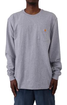 Carhartt | (K126) L/S Workwear Pocket Shirt - Heather Grey商品图片,