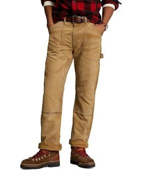 Polo Ralph Lauren Relaxed Fit Canvas Carpenter Pants in Esker