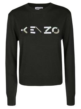 Kenzo | Kenzo Logo Embroidered Knitted Jumper商品图片,8.6折
