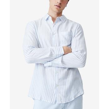 barbour ashby真假, Cotton On | Men's Ashby Long Sleeve Shirt商品图片 5.9折