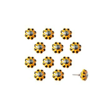 KNOB-IT | Handpainted Ceramic Knob Set of 12,商家Macy's,价格¥377
