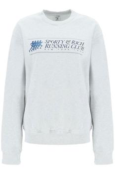 Sporty & Rich | Sporty rich 'running club' crewneck sweatshirt商品图片,7.1折