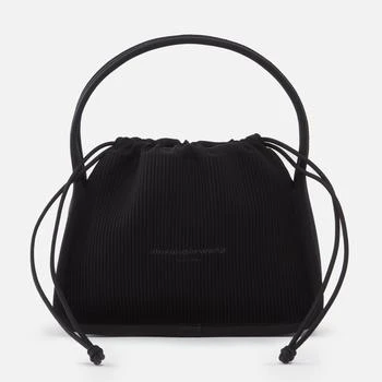 推荐Alexander Wang Small Ryan Logo-Detailed Stretch-Knit Bag商品