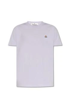 推荐Vivienne Westwood Orb Embroidered Crewneck T-Shirt商品