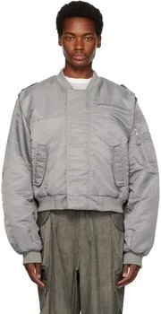 推荐Gray A-2 Bomber Jacket商品