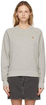 推荐Grey Fox Head Patch Adjusted Sweatshirt商品