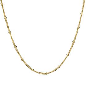 PANDORA | Pandora Shine 18K Over Silver Beaded Chain Necklace商品图片,4.4折