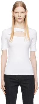 推荐White Cutout T-Shirt商品