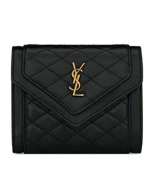 Yves Saint Laurent | Leather Trifold Wallet 