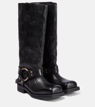 推荐Balius leather knee-high boots商品