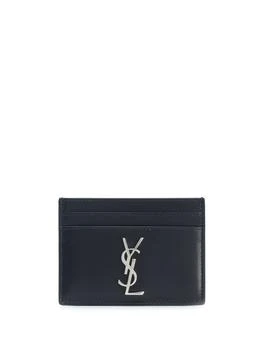 Yves Saint Laurent | MONOGRAM BLACK CREDIT CARD HOLDER,商家Boutiques Premium,价格¥2134