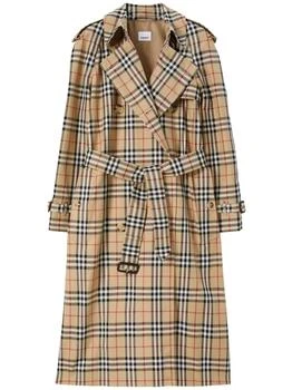 Burberry | Check trench coat,商家GRIFO210,价格¥17256