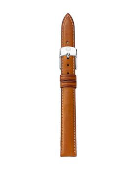 商品Michele | 14mm Saddle Calfskin Leather Strap,商家Neiman Marcus,价格¥574图片