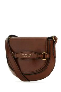 推荐Brown leather Bettina crossbody bag商品