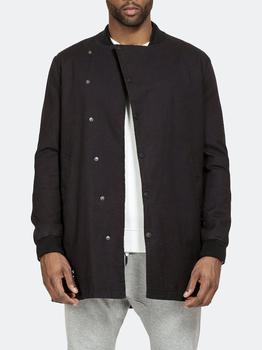 Konus Men's Elongated Twill Jacket in Black product img